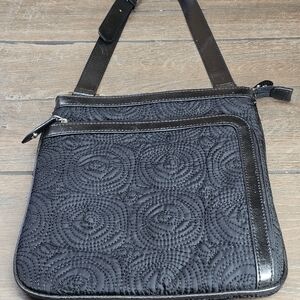 Coldwater creek cross body bag / purse black